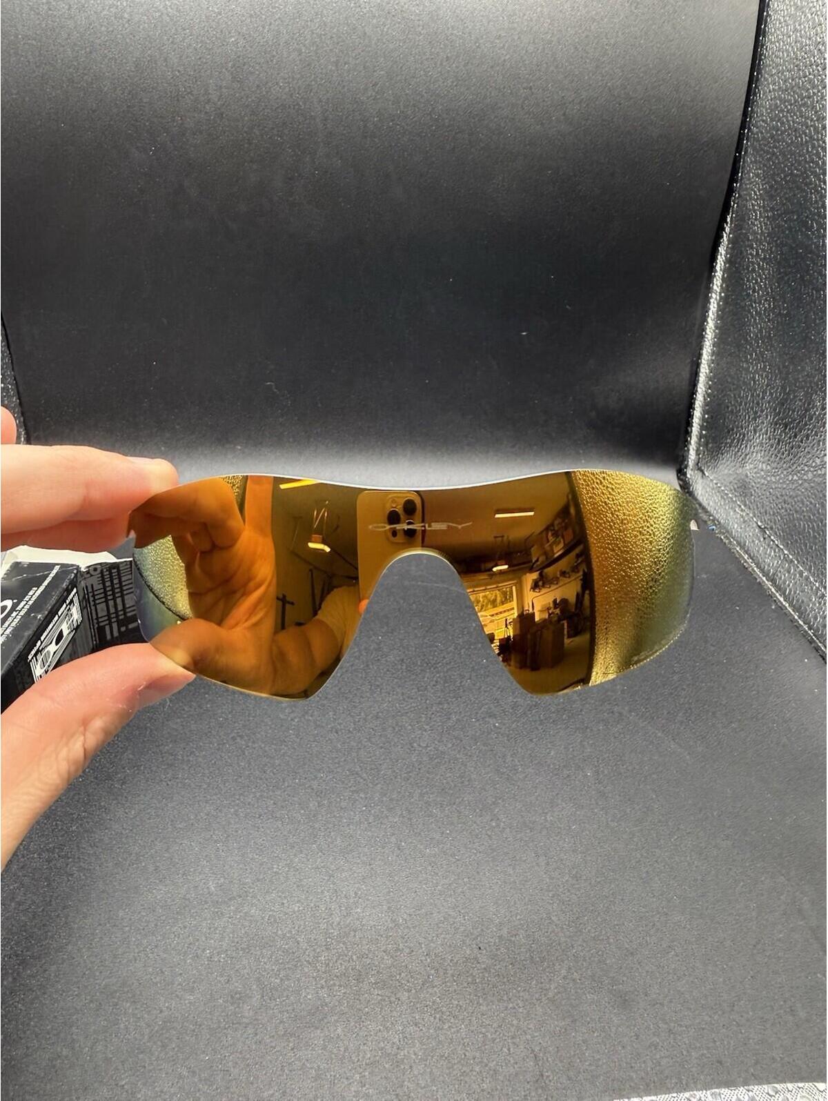 Oakley Radarlock Pitch Oem 24k Iridium Polarized Lenses